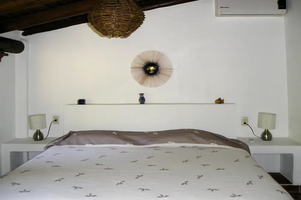 Air-conditioned bedroom