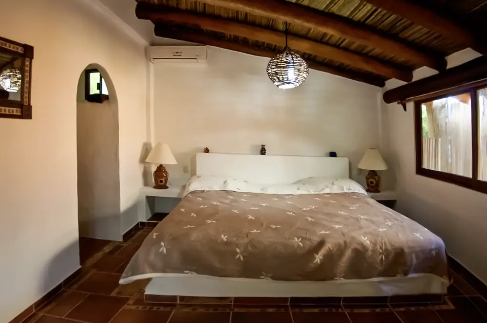 Air-conditioned bedroom